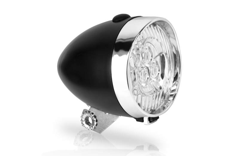 Craved Koplamp fiets - Led - Zwart