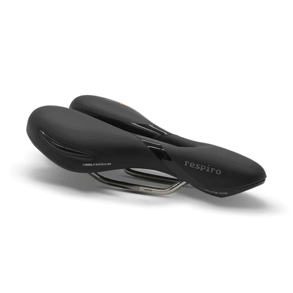 Selle Royal zadel Respiro Athletic Stracciatella zwart