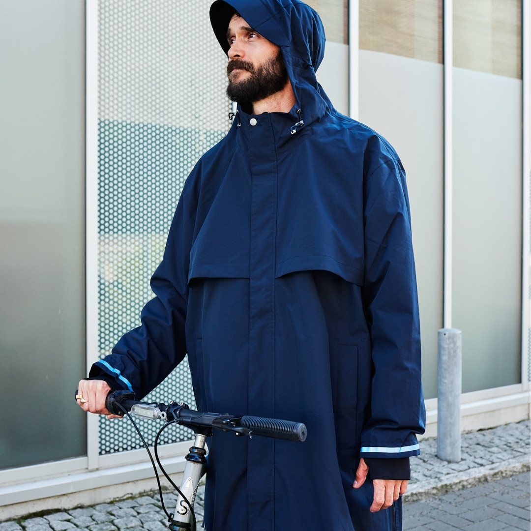 Weathergoods Sweden regenjas Imbris navy M