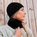 Weathergoods Sweden kol Merino Neckwarmer zwart