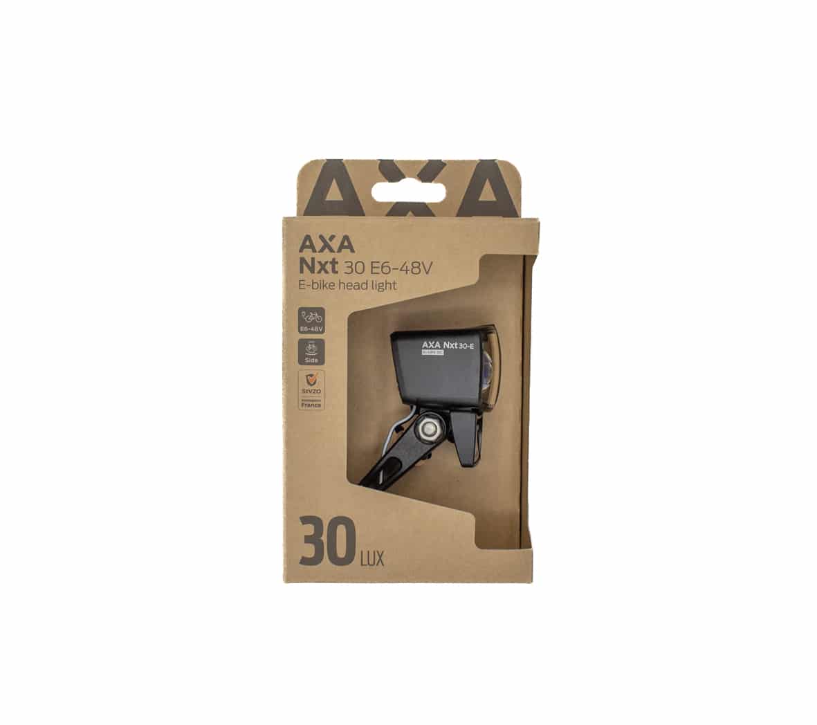 Axa koplamp NXT30 E-bike 6-48v 30 lux