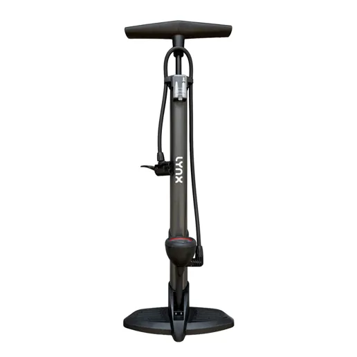 LYNX Typhoon fietspomp met analoge drukmeter