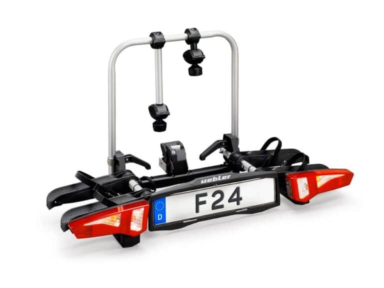 Uebler F24 fietsendrager 2 fietsen lichtgewicht opvouwbaar