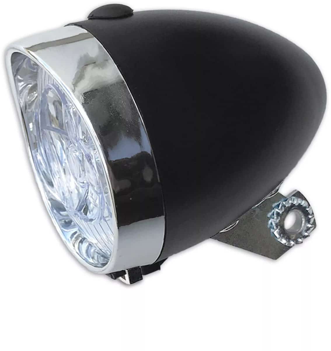 Lynx Retro Basic Koplamp Batterij Led Matzwart