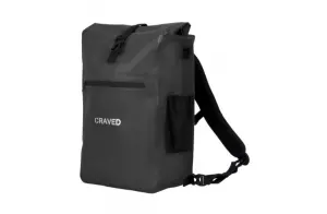 Craved Enkele Fietstas Transit 3 in 1 - 28L - Zwart