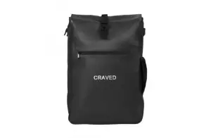 Craved Enkele Fietstas Transit 3 in 1 - 28L - Zwart