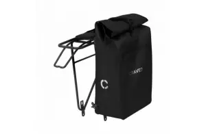 Craved Enkele Fietstas Transit 3 in 1 - 28L - Zwart