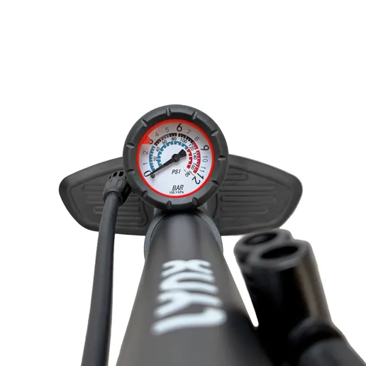 LYNX Typhoon Fietspomp - Alle Ventielen - Met Drukmeter - 8 Bar