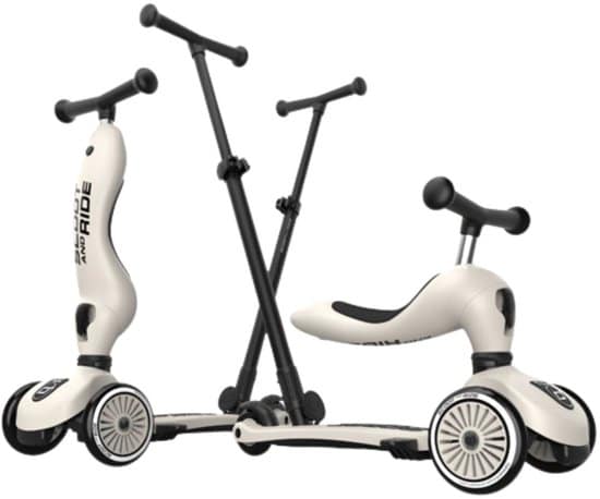 Scoot and Ride - Highwaykick 1 - Push & Go - Ash - Wit