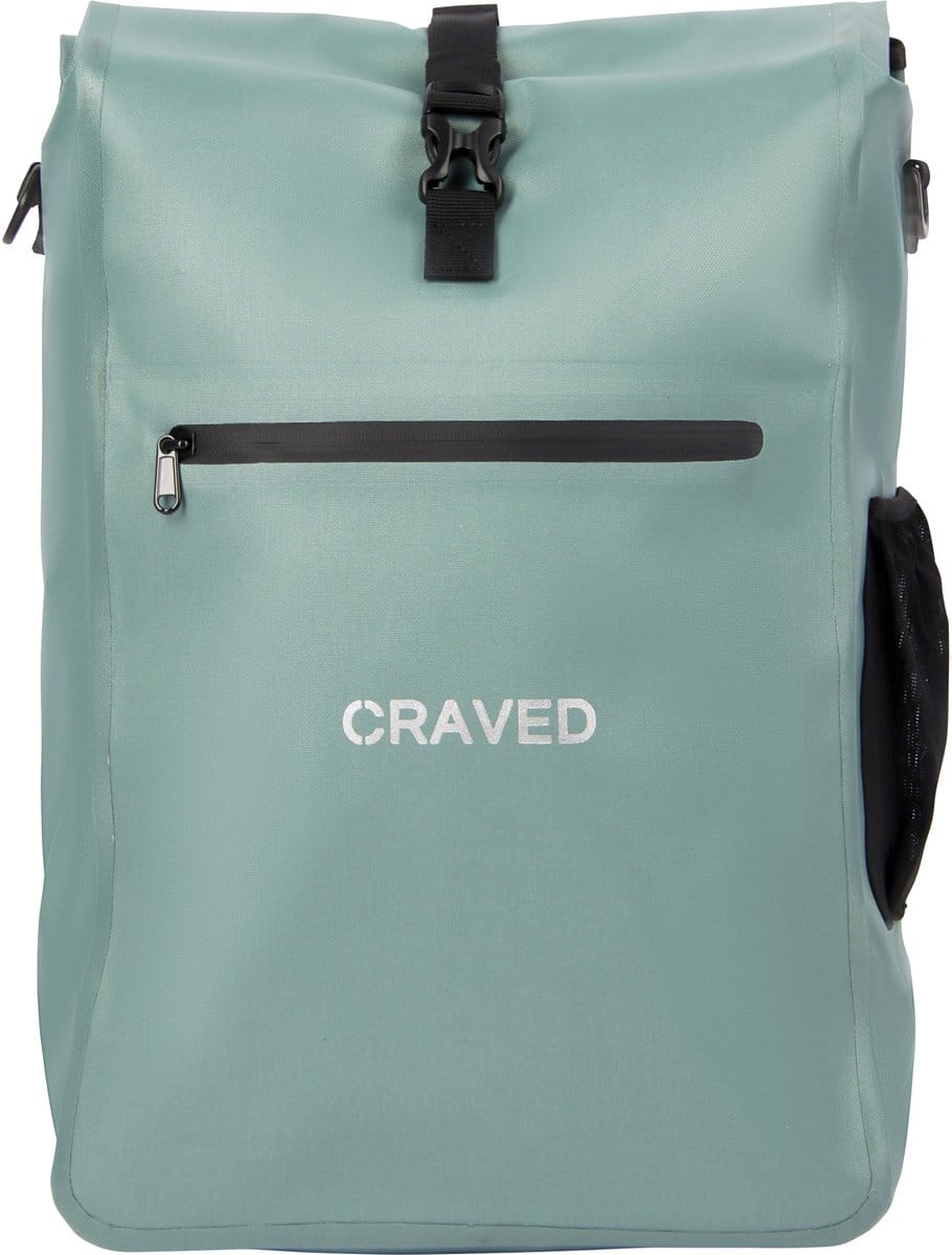 Craved Enkele Fietstas Transit 3 in 1 - 28L - Caribisch Blauw
