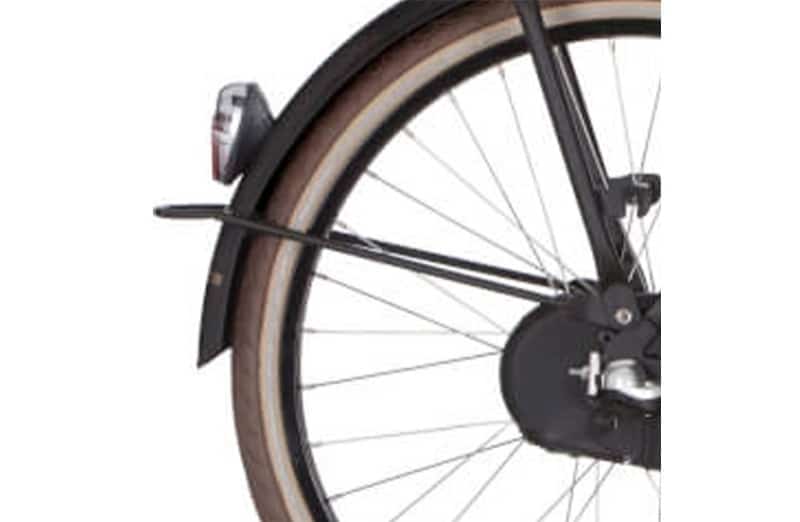 Cortina spatbordstang achter 26" U4 jet zwart matt