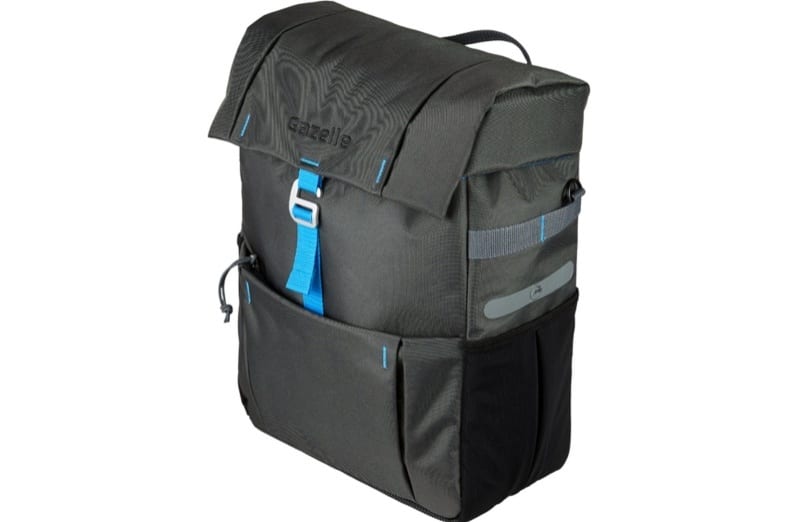 Gazelle Enkele Fietstas - 18,5 Liter - Antraciet Blauw