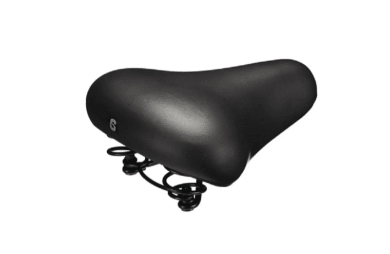 Selle Comfort Zadel City Foam Budget - Zwart - Inclusief strop