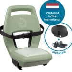 Qibbel achterzitje Junior 6+ Sage Green – groen/groen