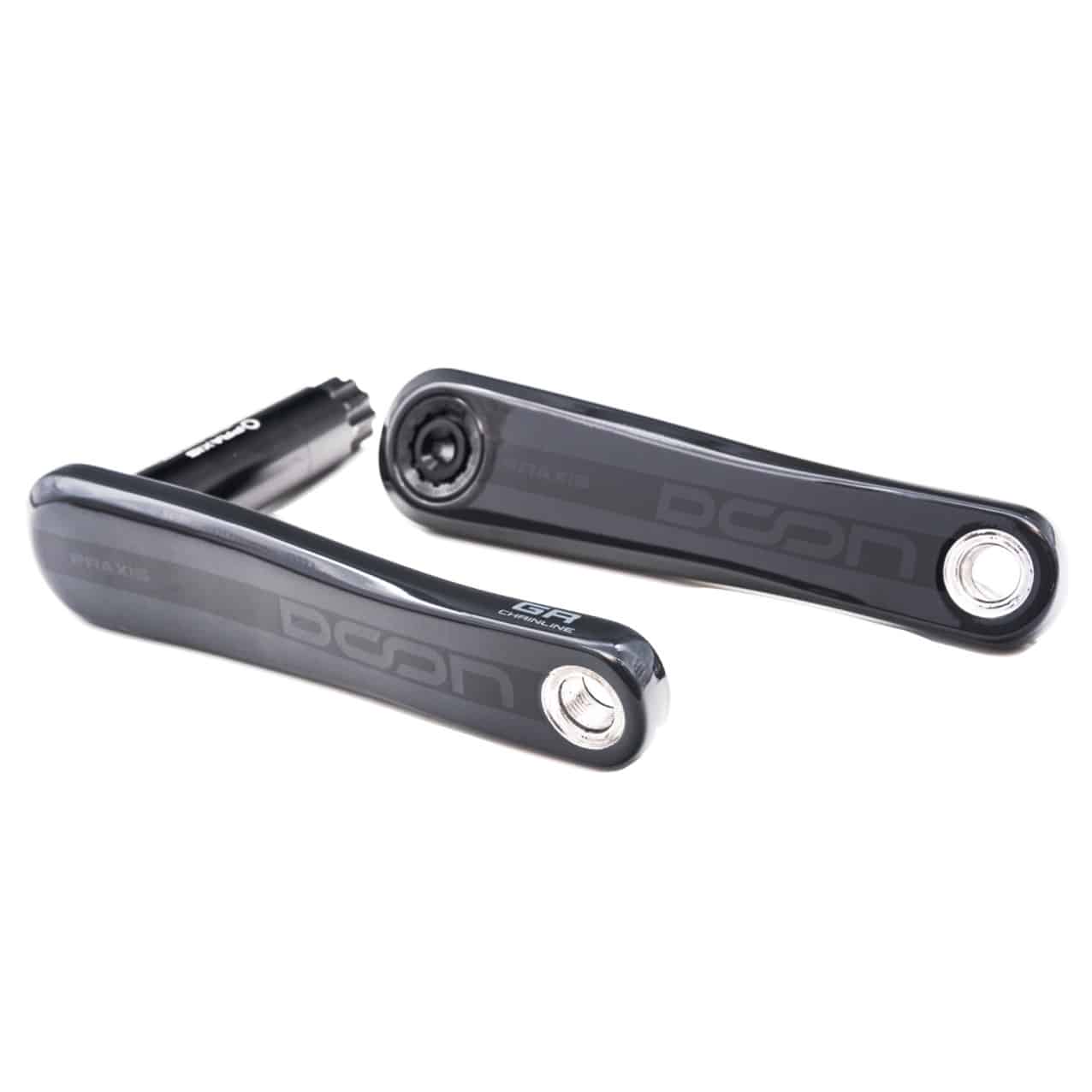 Praxis crankstel Doon GR carbon M30-Thru 160mm (armset)