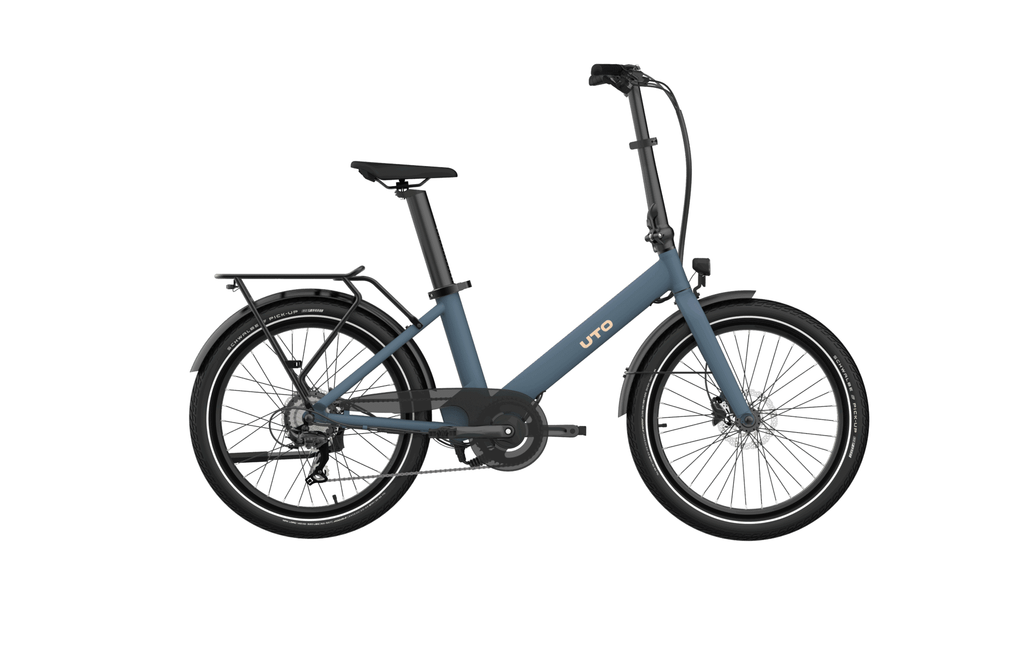 UTO elektrische compactfiets OG24 v1 blauw