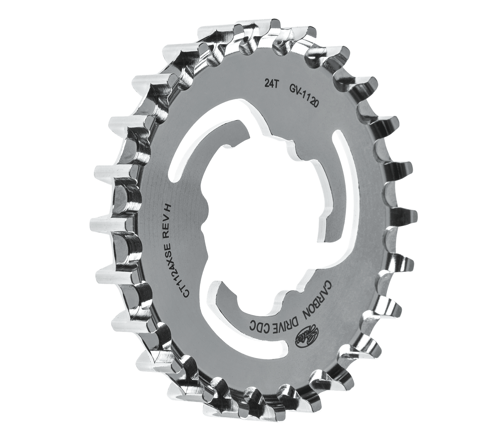 Gates CDX Fin Line achtertandwiel 24T Alfine/Nexus/Sturmey