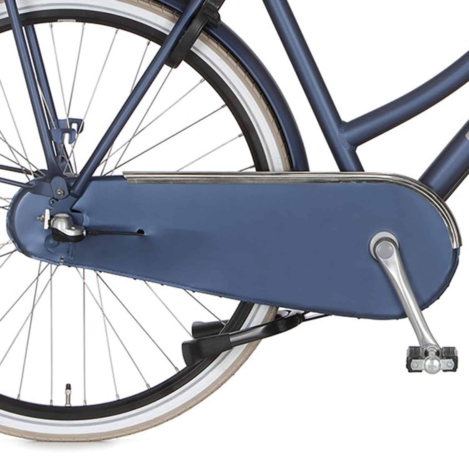 Cortina kettingkast lakdoek U4 polish blue matt 3v