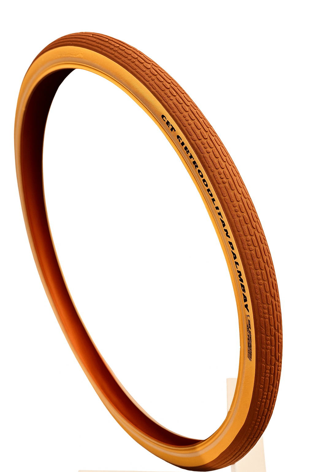 CST buitenband Palmbay 28 x 2.00 bruin/crème reflectie