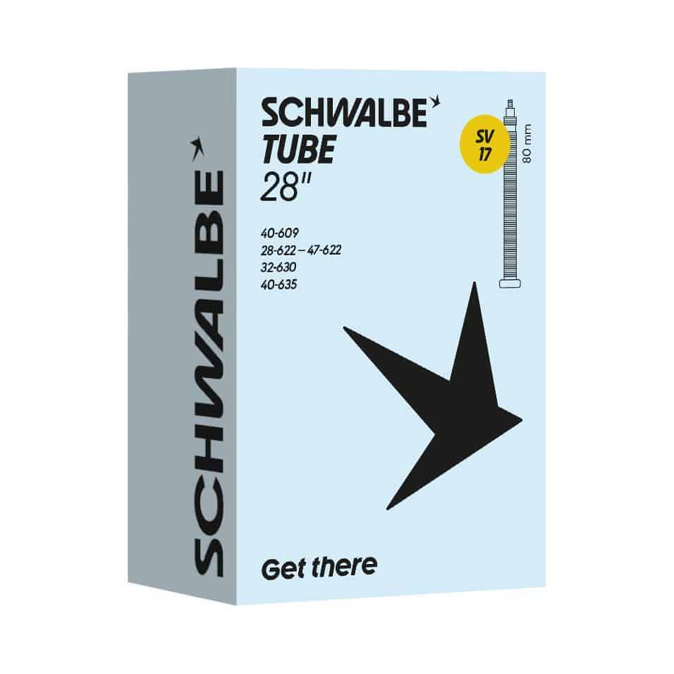 Schwalbe binnenband SV17 28 inch 28/47-622/635 fransventiel 80mm