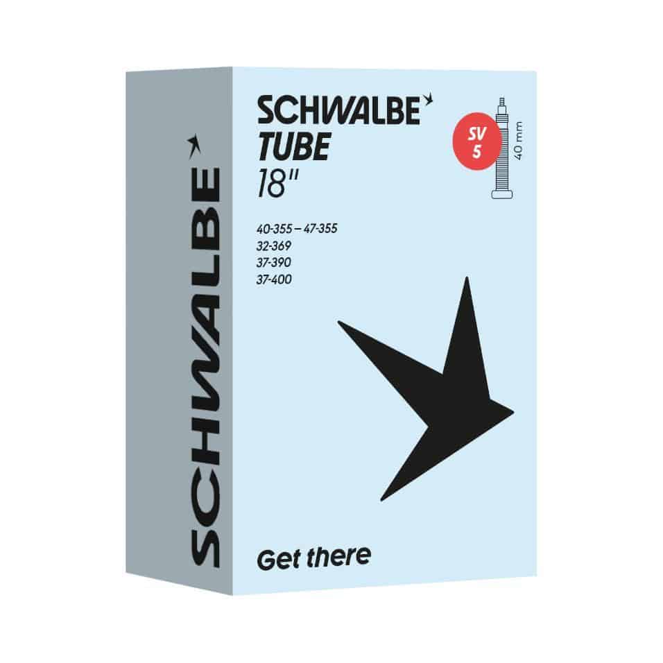 Schwalbe binnenband SV5 18 inch 32/47-355/400 fransventiel 40mm
