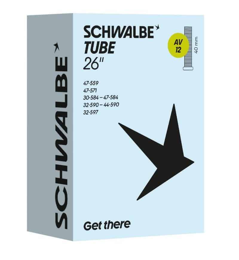 Schwalbe binnenband av12 26 inch 30/47-559/597 av 40mm