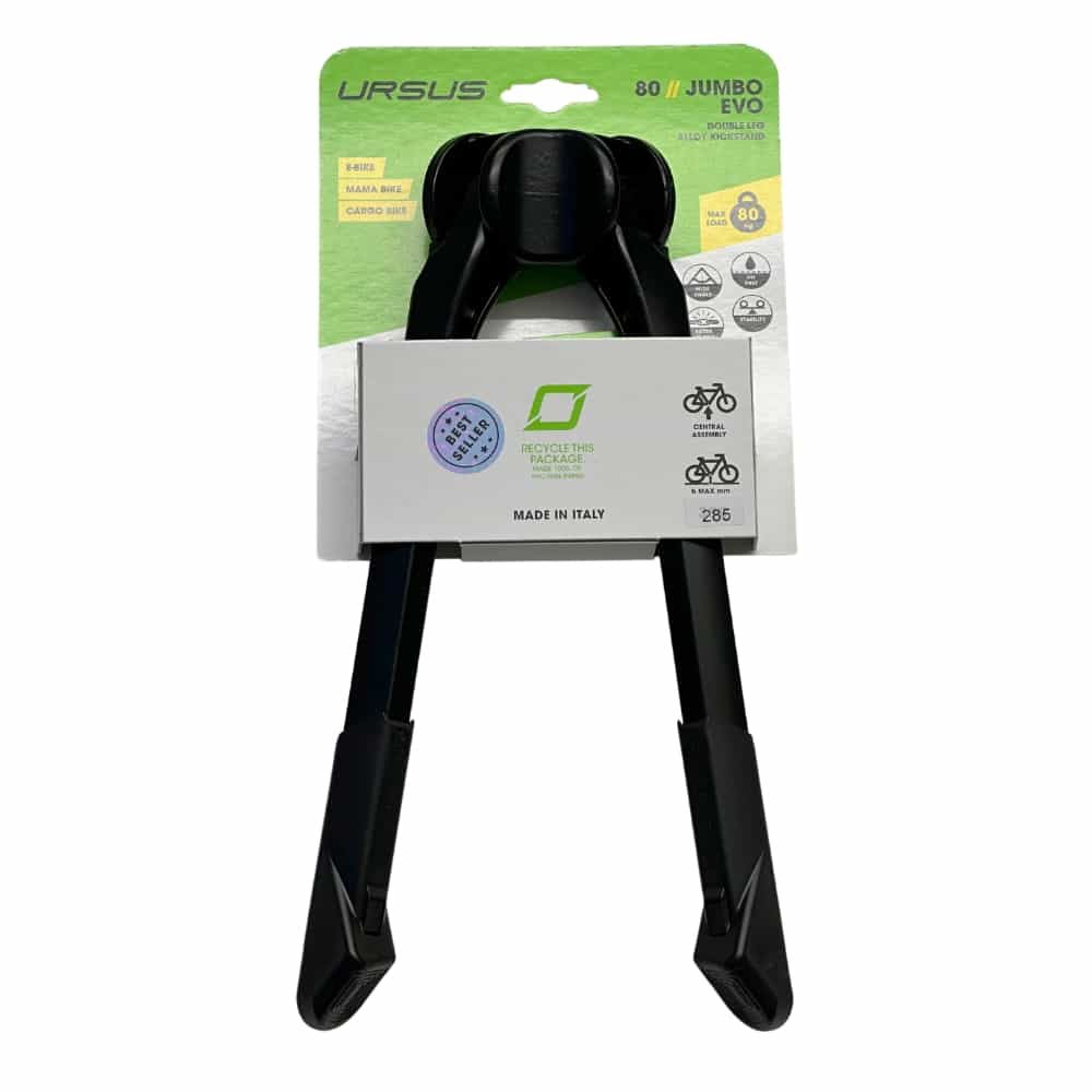 Ursus middenstandaard Jumbo evo crankbescherming 285mm zwart