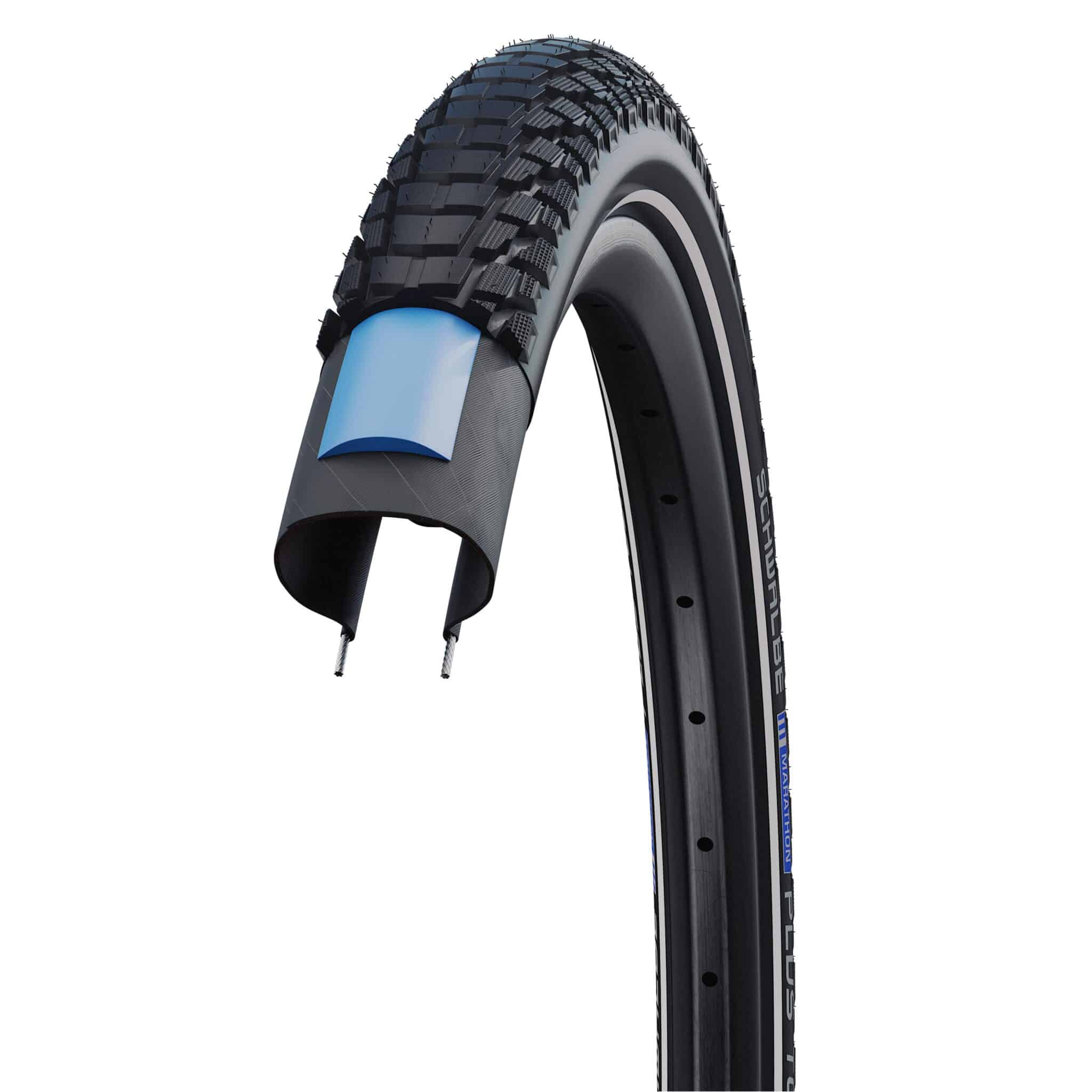 Schwalbe buitenband Marathon Plus Tour 28 x 1.40 zwart reflectie