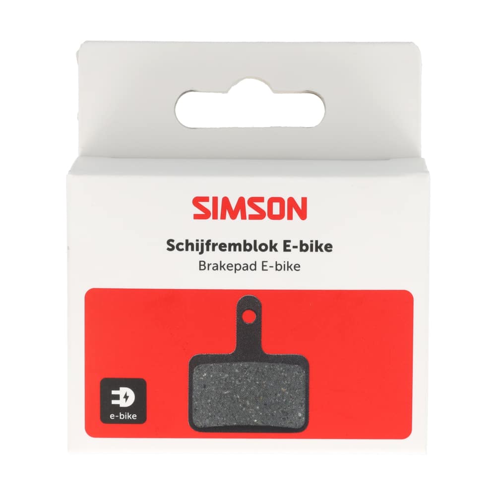 Simson schijfremblok E-bike Shimano/Tektro