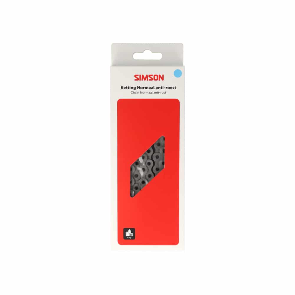 Simson ketting Anti-roest 1/2x1/8