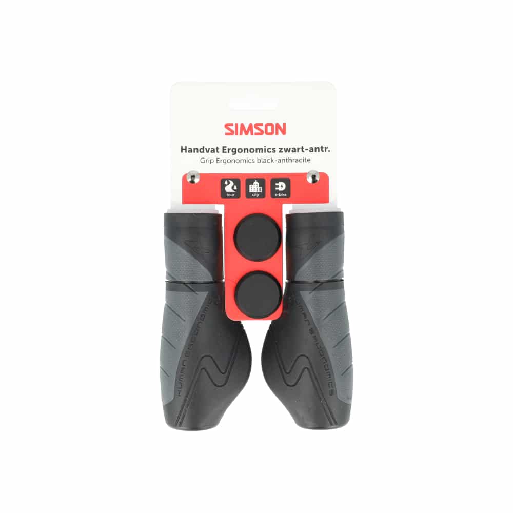 Simson Handvatten Ergonomics Zwart/Antraciet