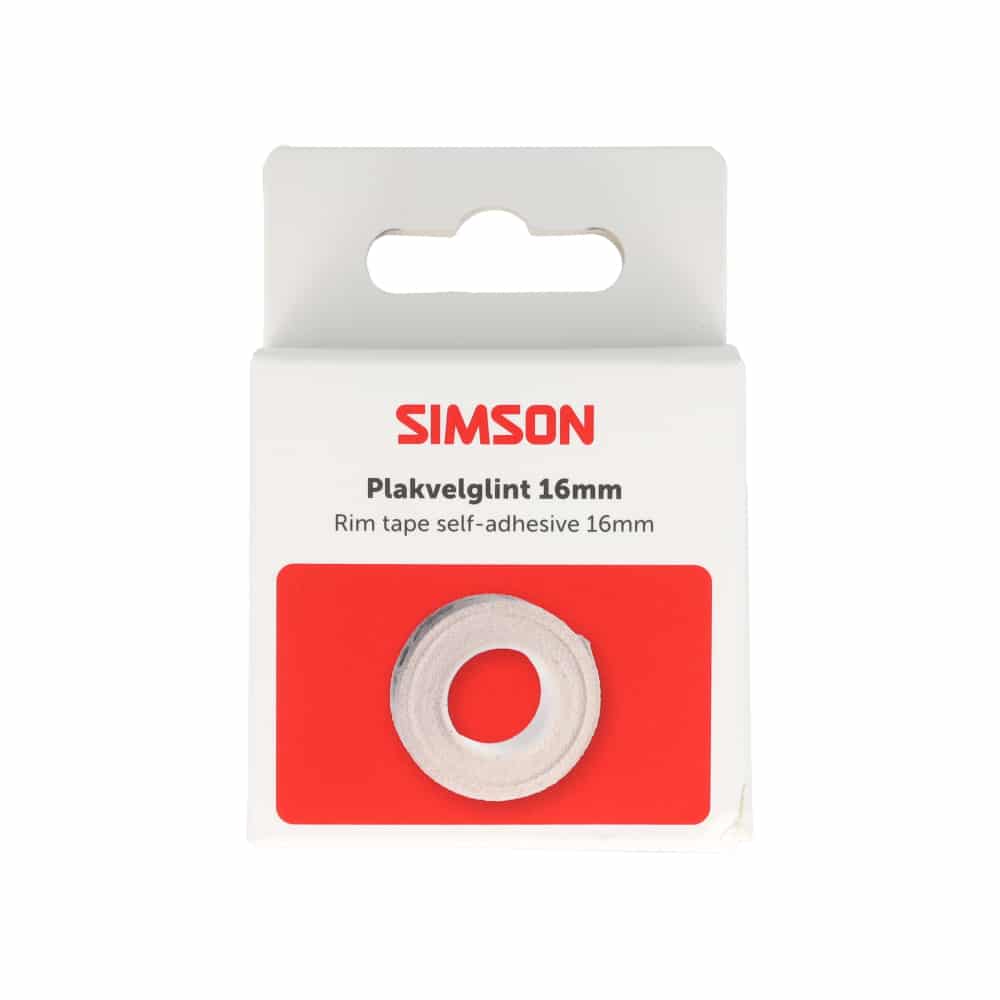 Simson plakvelglint 16mm