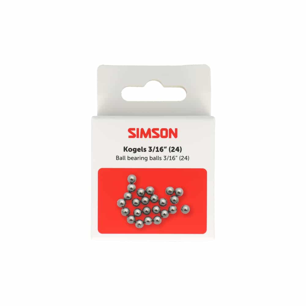 Simson kogels 3/16 (24)