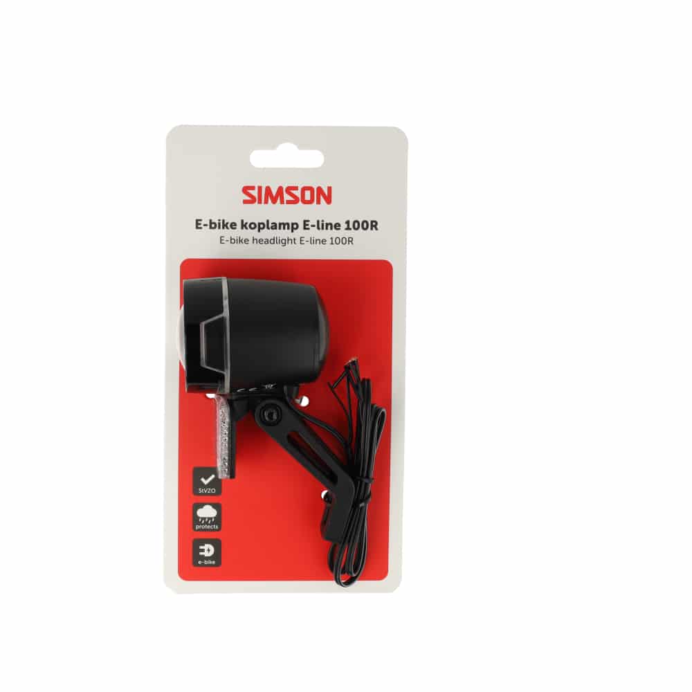 Simson koplamp Aurora E-line 100R