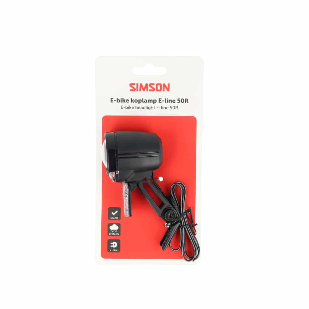 Simson koplamp Aurora E-line 50R