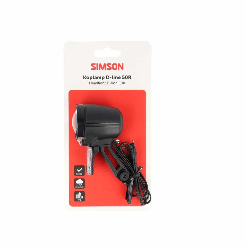 Simson koplamp Aurora D-line 50R