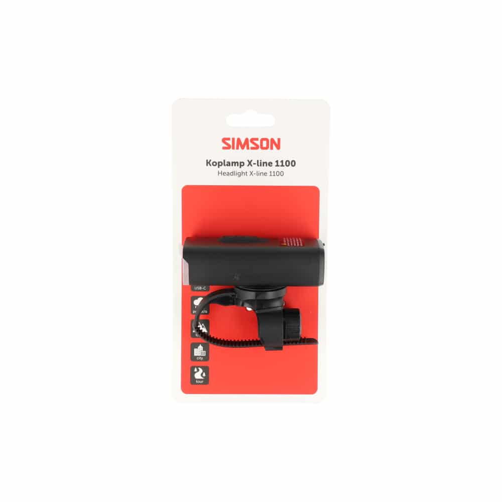 Simson koplamp Aurora X-line 1100