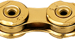 KMC ketting X12L goud 126s waxed