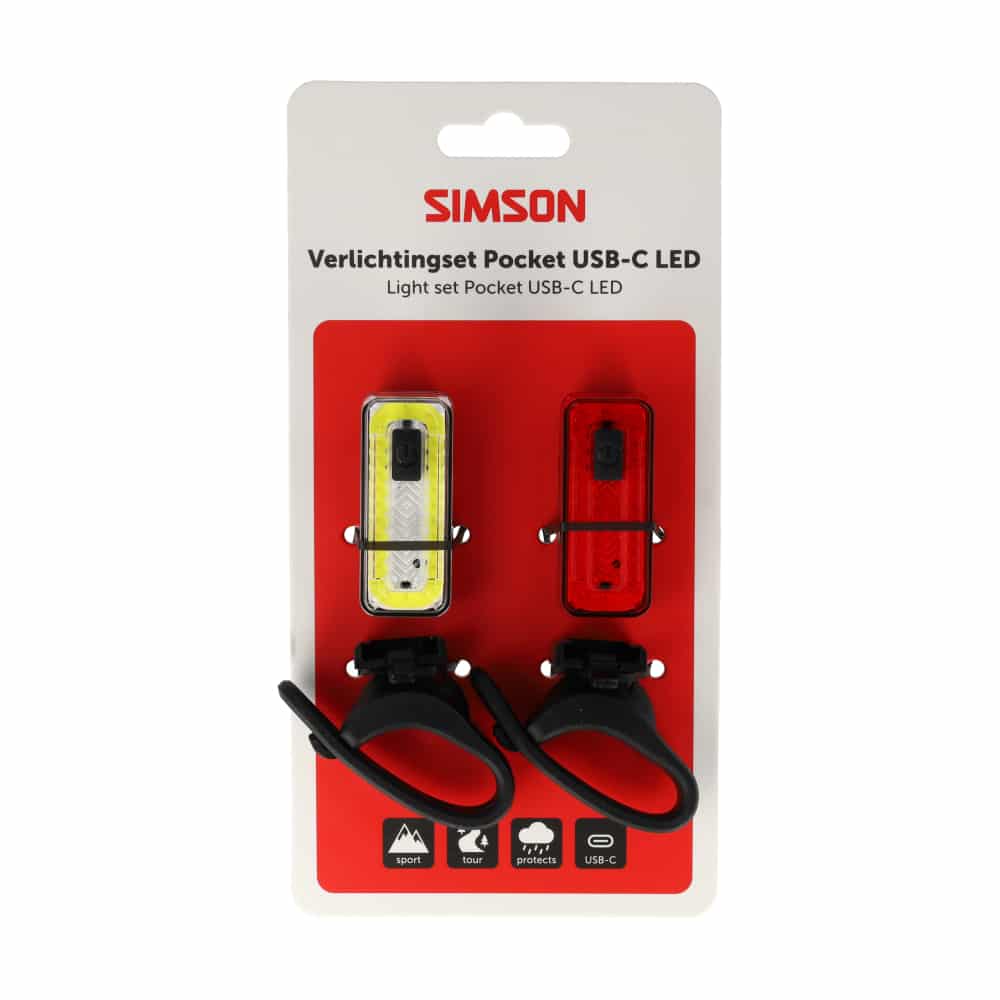 Simson verlichtingsset Aurora Pocket