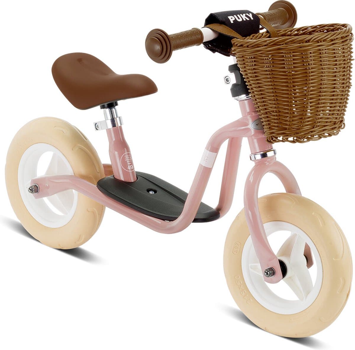 Puky LR M - Loopfiets - Retro Roze - Met mandje - Vanaf 2 jaar