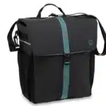 Gazelle Enkele Waterdichte Fietstas – Zwart/Groen