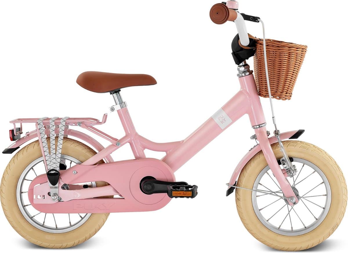 Puky Kinderfiets Youke 12" Retro Roze