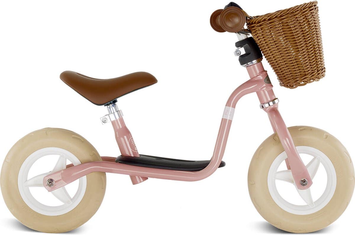 Puky LR M - Loopfiets - Retro Roze - Met mandje - Vanaf 2 jaar