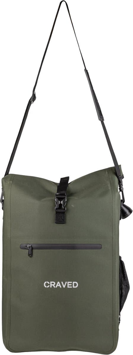Craved Enkele Fietstas Transit 3 in 1 - 28L - Olijfgroen
