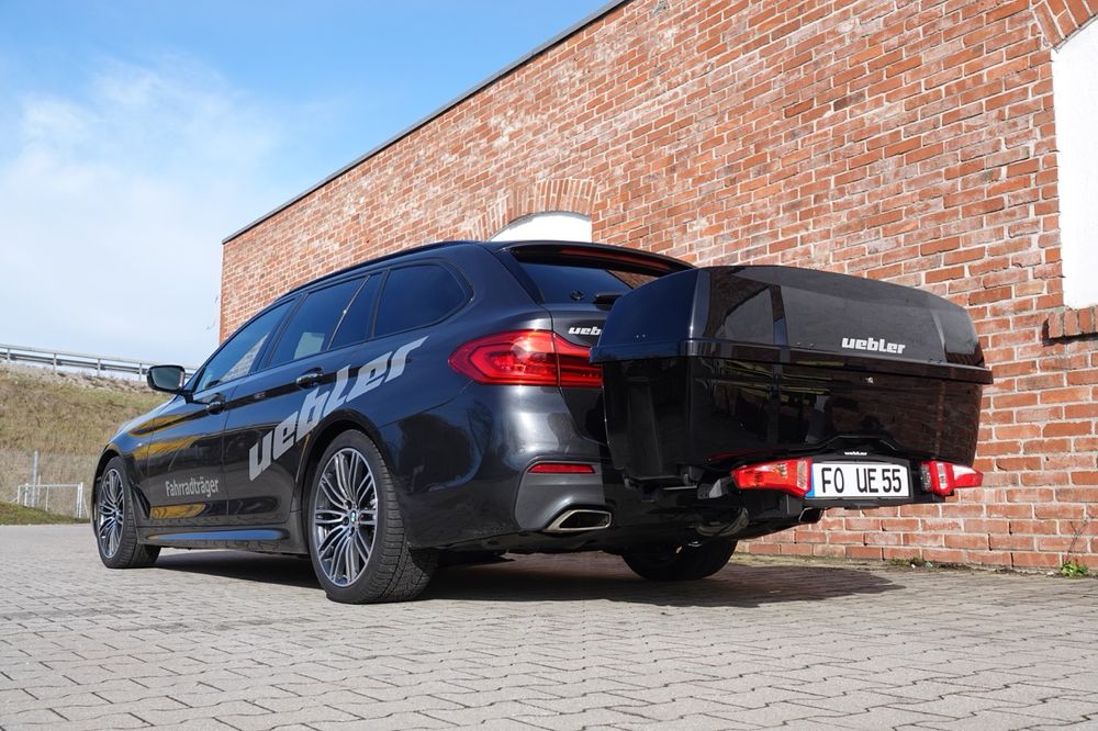 Uebler Bagagebox Zwart Glans