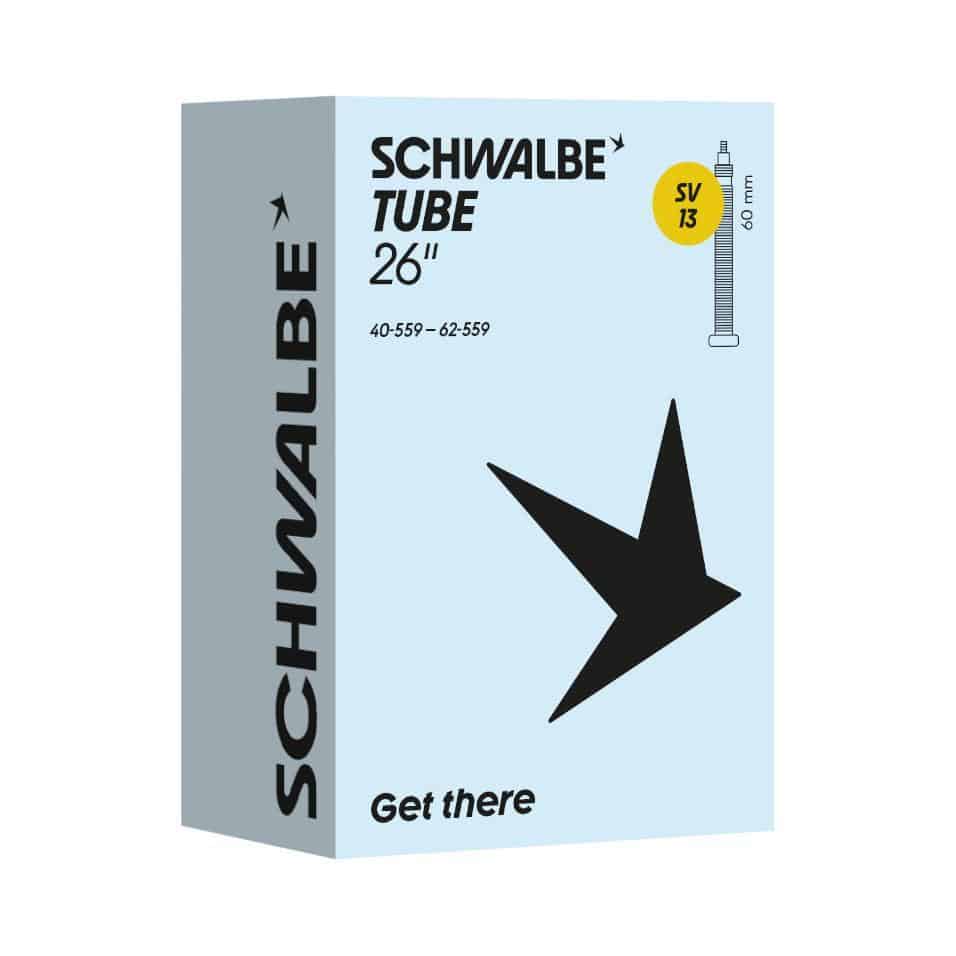 Schwalbe binnenband SV13 26 inch 40/62-559 fv 60mm