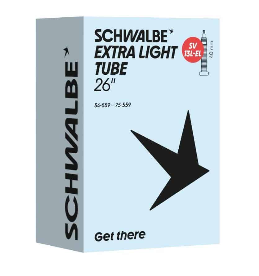 Schwalbe binnenband SV13L-EL 26 inch 54/75-559 fv 40mm