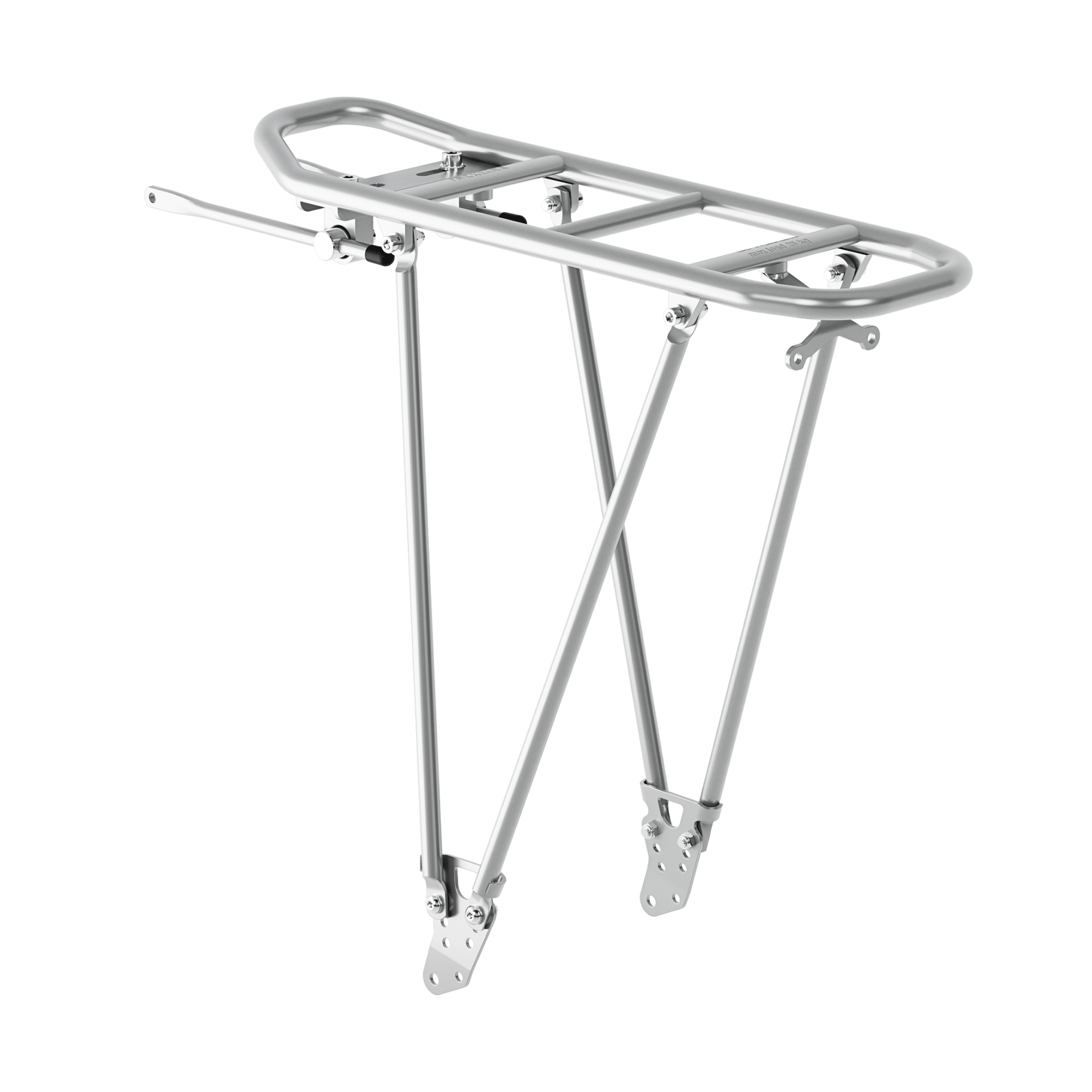 Racktime Bagagedrager Foldit Adjustable 2.0 Zilver