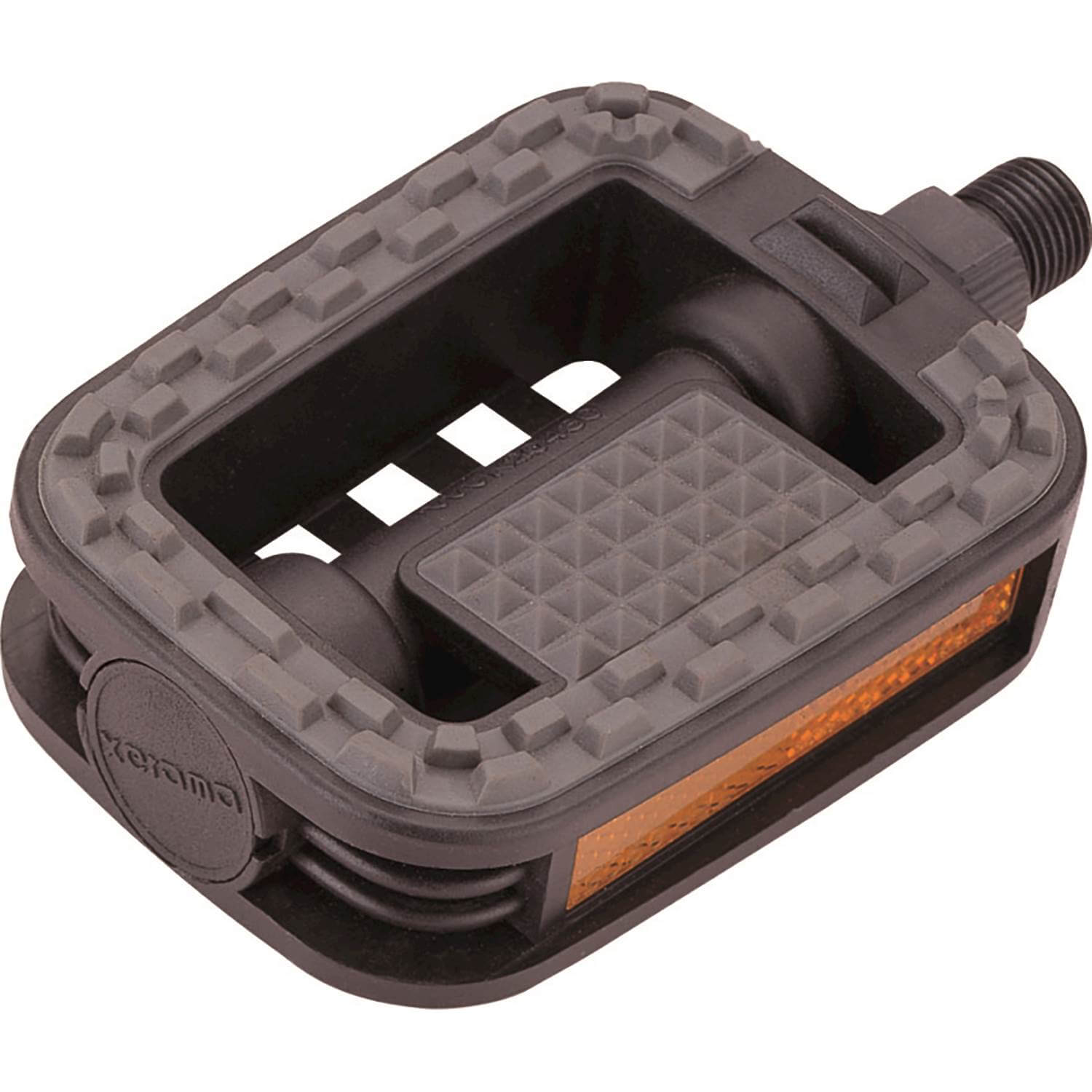 Union Pedalen 807 Anti-Slip Zwart Grijze Inleg Bulk