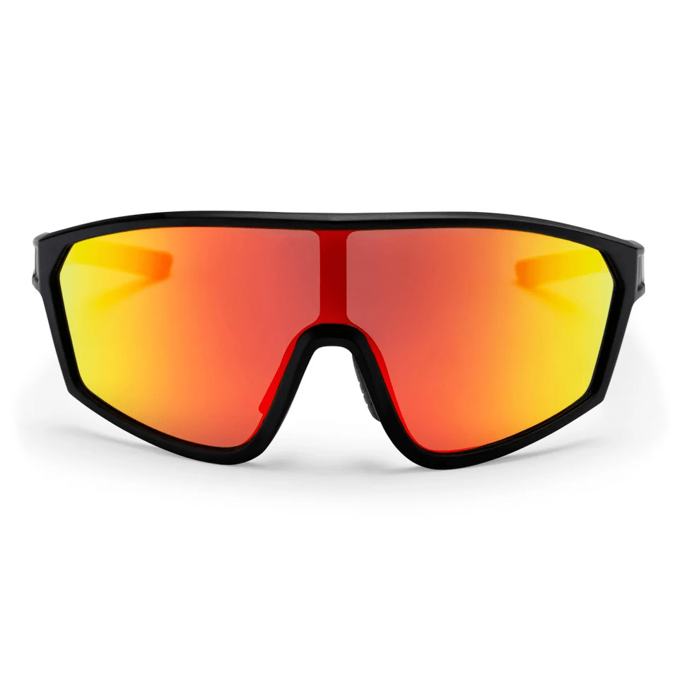 CHPO Bril Vinfred Zwart/Rood Spiegel